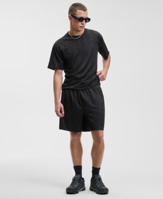 Mode of One - Men's Tonal Striped Drawstring 7" Shorts