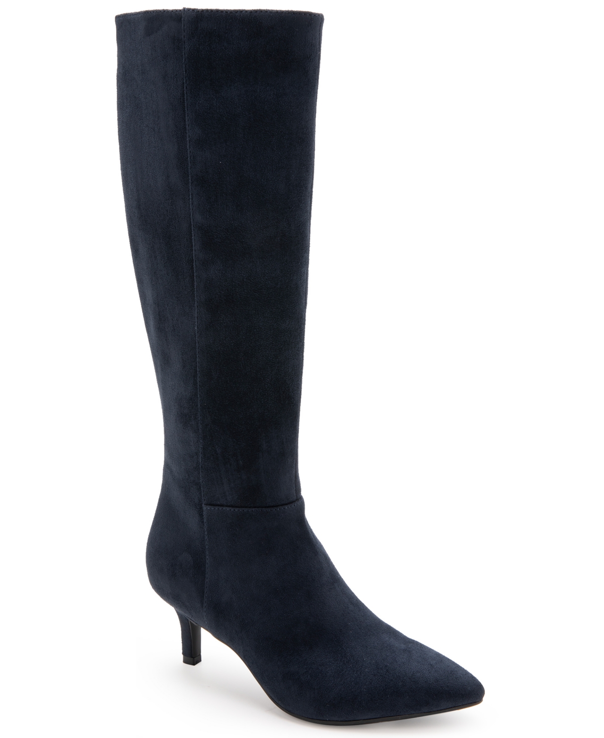 Aerosoles Women's Epic Kitten Heel Tall Boot In Blue