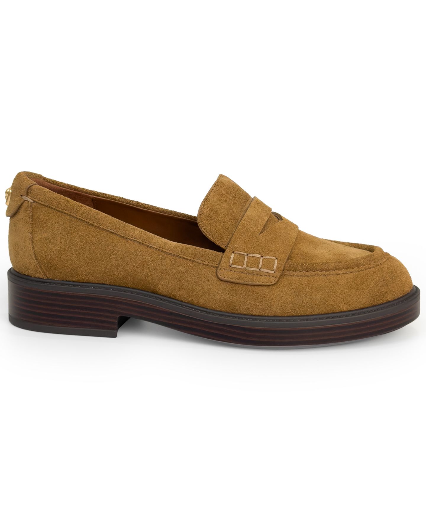 Женские туфли Aerosoles Poeta Tailored Loafer, цвет: Табачный замшевый — фото 2