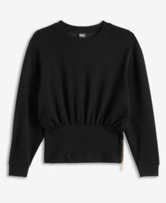 Petite Banded-Hem Sweatshirt, Macy's Exclusive