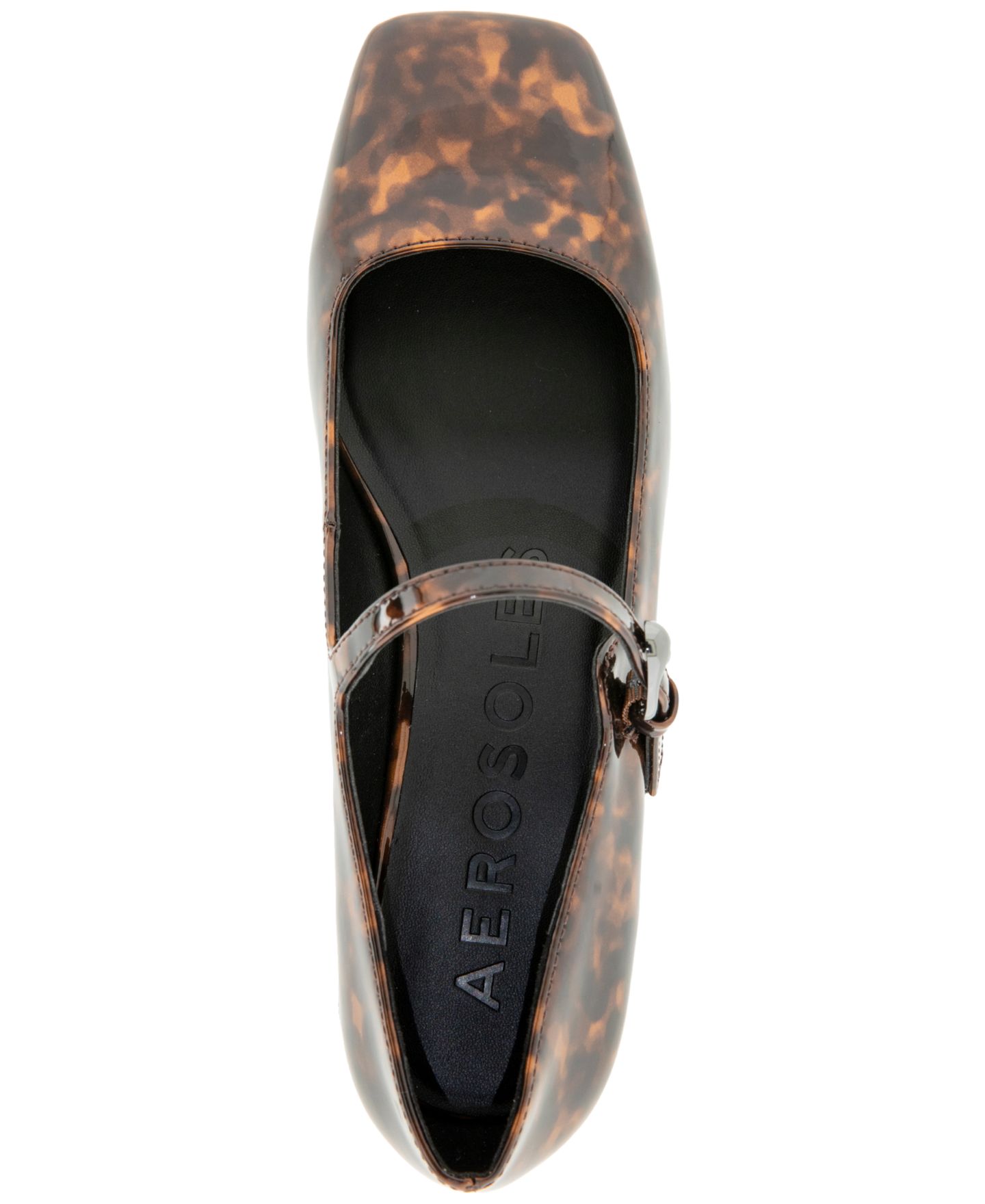 Женские туфли Aerosoles Isannah Maryjane Heel, цвет: Черепаховый лаковая искусственная кожа — фото 4