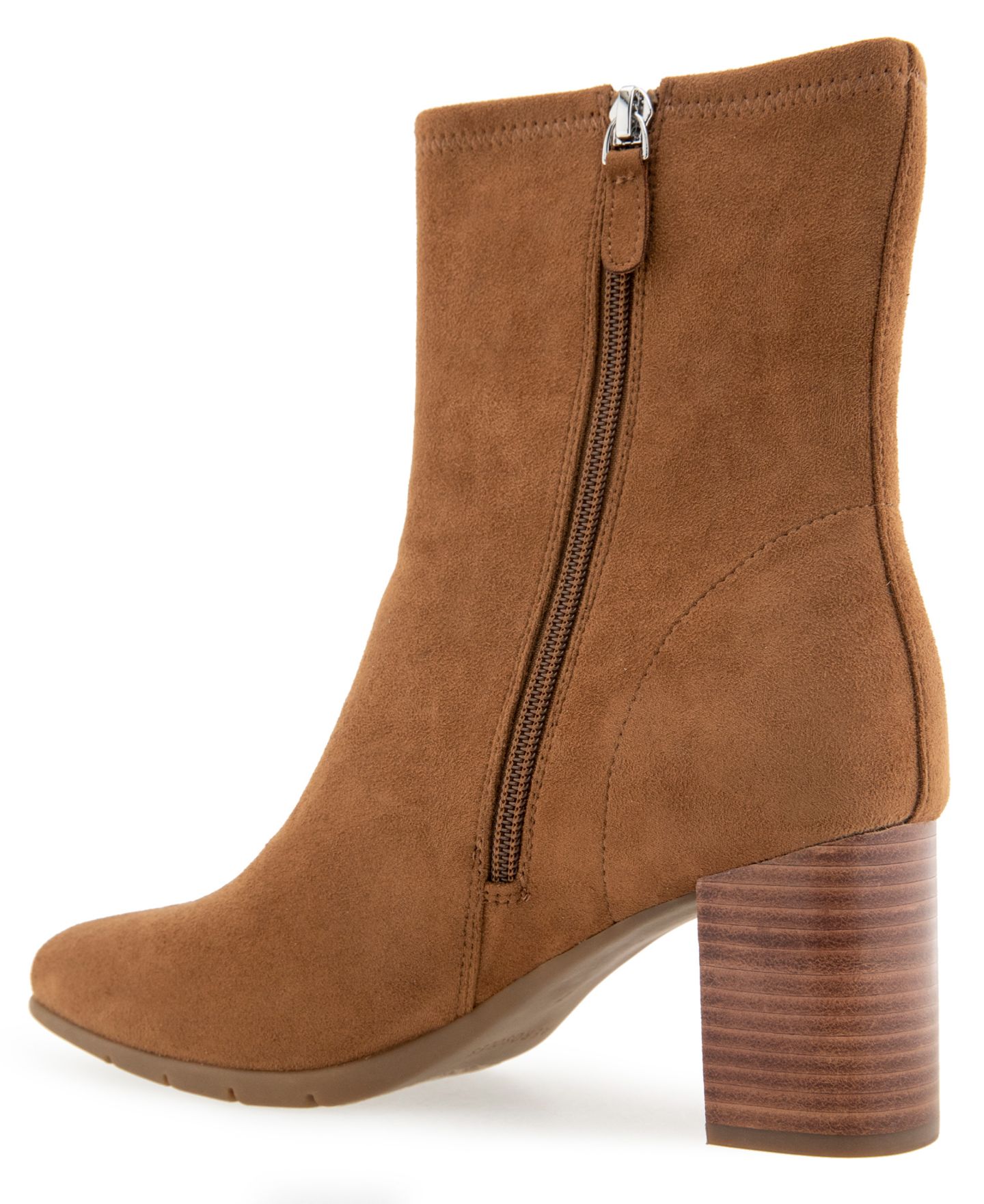 Женские ботинки Aerosoles Miley Dress Booties, цвет: Табачный искусственный замшевый — фото 6
