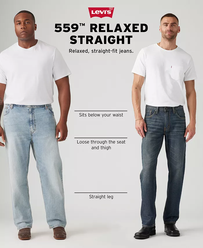 Men's 559 Relaxed Straight-Fit Stretch Jeans - thumbnail 6