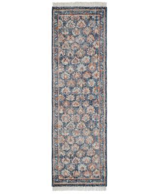 Palace Floral 2'6"x8' Runner Area Rug