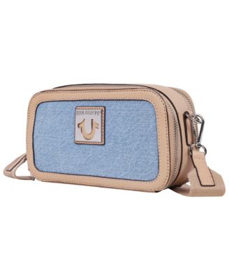 Horseshoe Plaque Crossbody Camera Bag