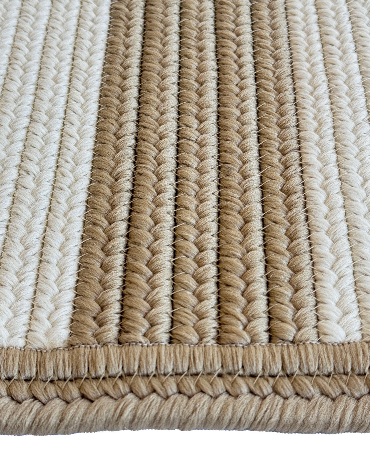 Capel Timeless Indoor/outdoor 0160 Cross Sewn 4'x6' Area Rug In Sand