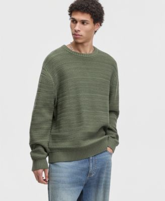 Men's Relaxed-Fit Textured Sweater