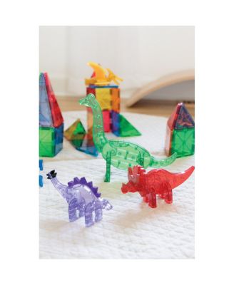 MAGNA-TILESA  MAGNA-TILES Dinos 5-Piece Magnetic Construction Set, Ages 3+