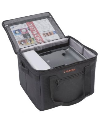 DNP DS820A 8-inch Compact Professional Event Photo Booth Portrait Digital Printer Kit | DNP Print Media 8x10-inch, 2 Rolls + Slinger Padded