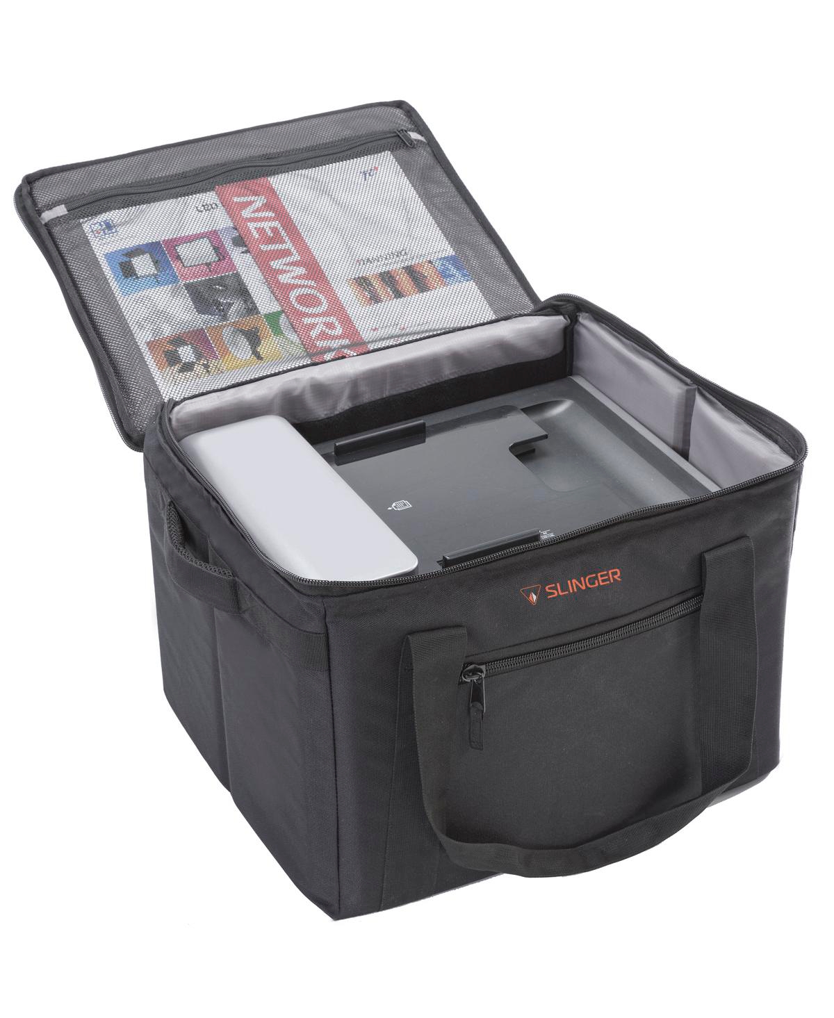 Dnp Dnp DS820A 8-inch Compact Professional Event Photo Booth Portrait Digital Printer Kit | Dnp Print Media 8x10-inch, 2 Rolls + Slinger Padded