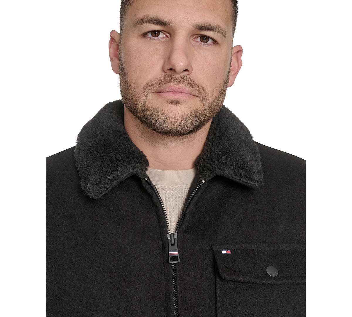 Tommy Hilfiger Men's Long Sleeves Jacket