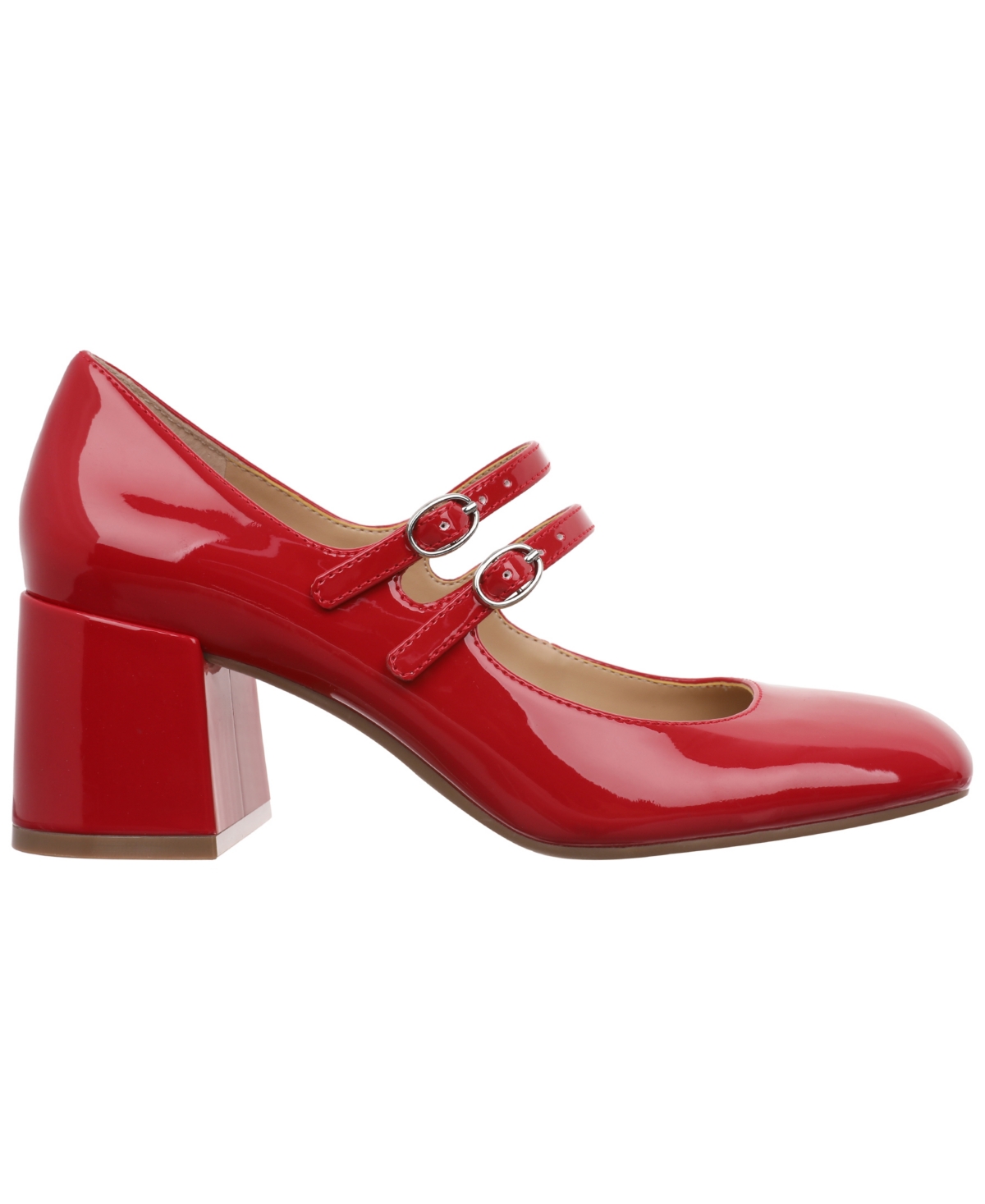 On 34th Women's Tovee Mary Jane Pointed-toe Pumps, Macy's Exclusive In Red