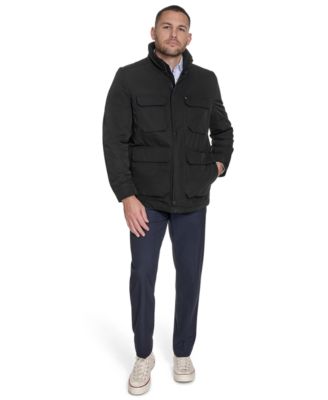 Men's Four Pocket Military-Inspired Field Jacket