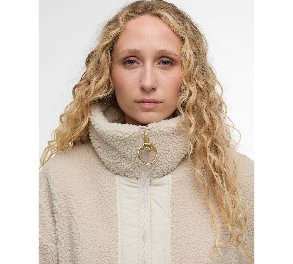 Barbour Women's Contrast Front Panels Long Sleeve Jacket