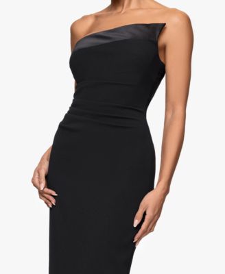 Women's Asymmetric Neck Gown