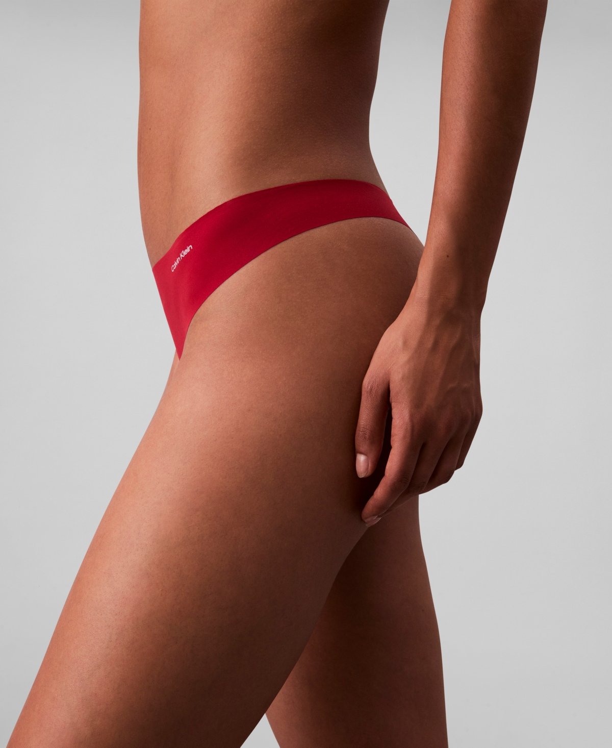 Calvin Klein Women's Perfectly Fit Push Up Plunge Bra In Red