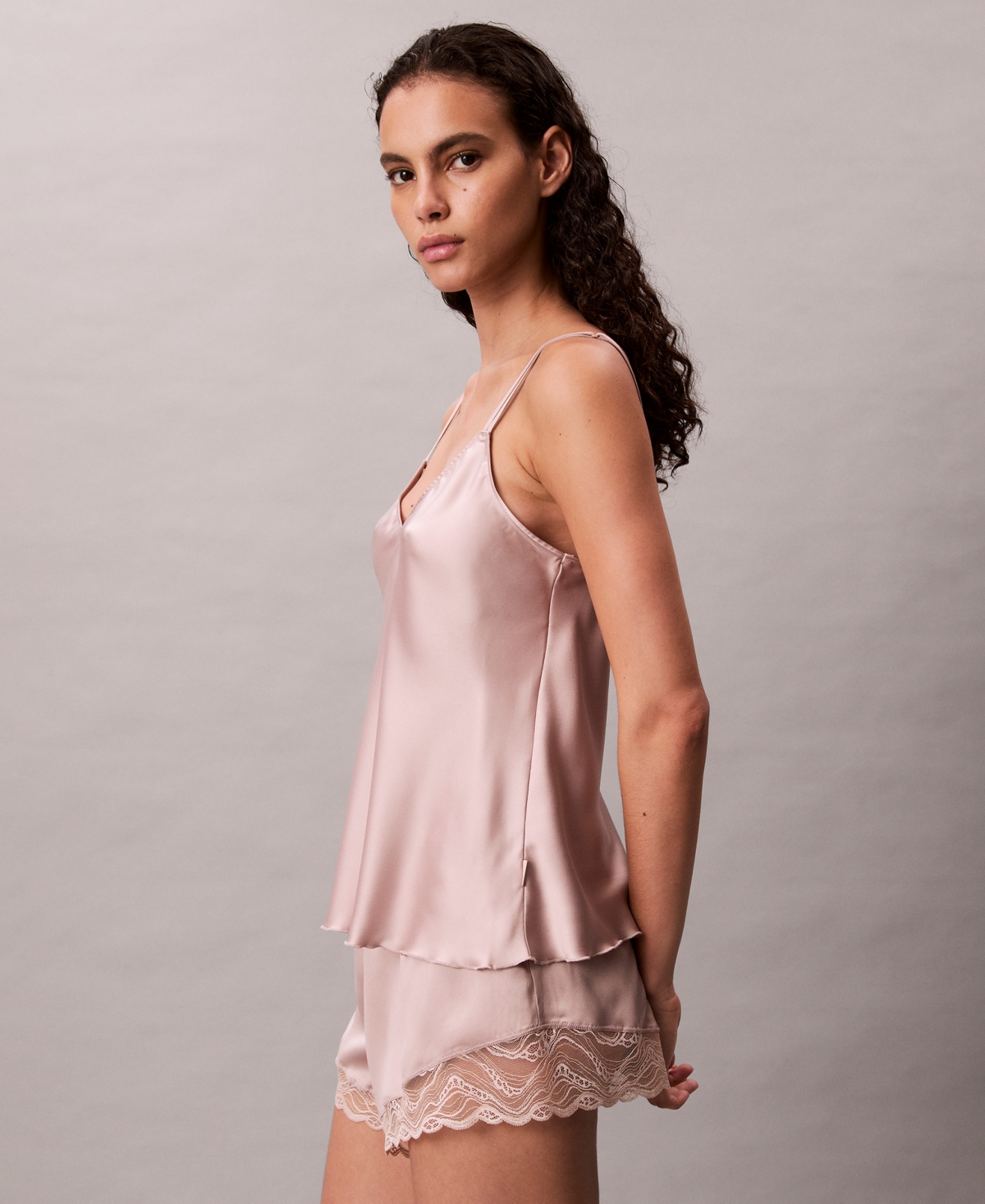 Calvin Klein Women's Essential Pull-On Lace Shorts-QS7294