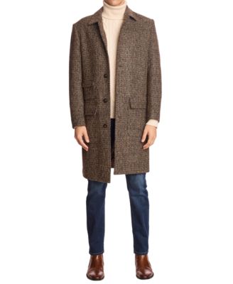 Men's Textured Oversized Coat