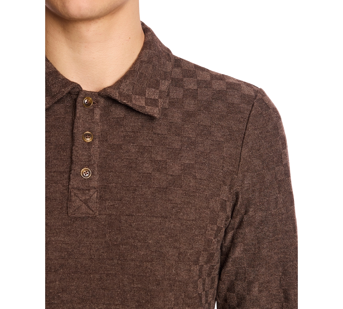 Paisley & Gray Men's Patterned Polo Shirt