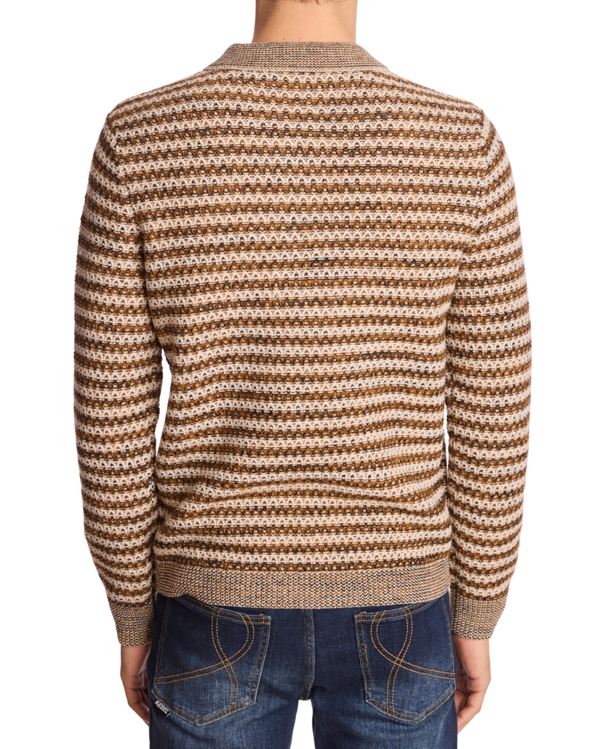 Paisley & Gray Men's Striped Polo Shirt