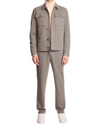 Men's Hilo Button Pinstripe Jacket