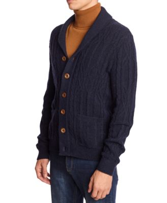 Men's Cable-Knit Cardigan