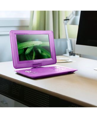 13.3 Inch Portable TV+DVD Player with Color TFT LED Screen and USB/HD/AV Inputs