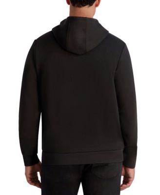 Men's Embossed Logo Detail Pull-On Hoodie