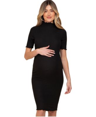 Robe Sans Manches Free People Col Montant Côtelé - Noir Taille S Occasion Très Bon État