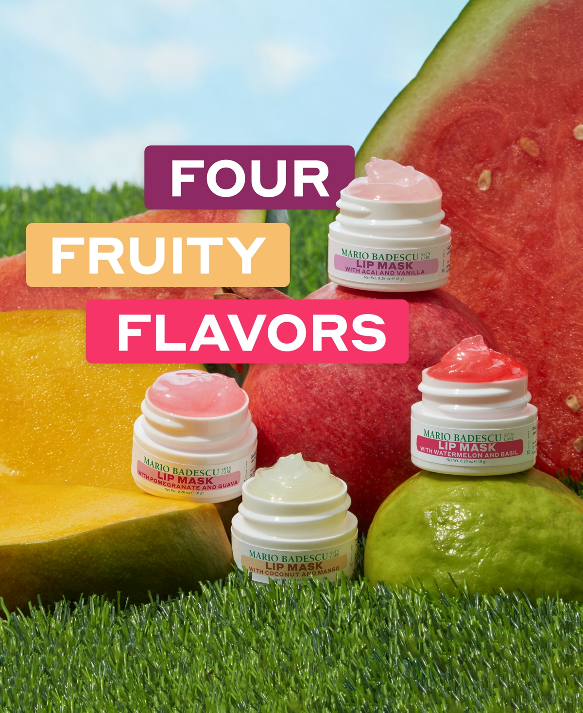 Mario Badescu Mini Lip Mask Collection In Multi