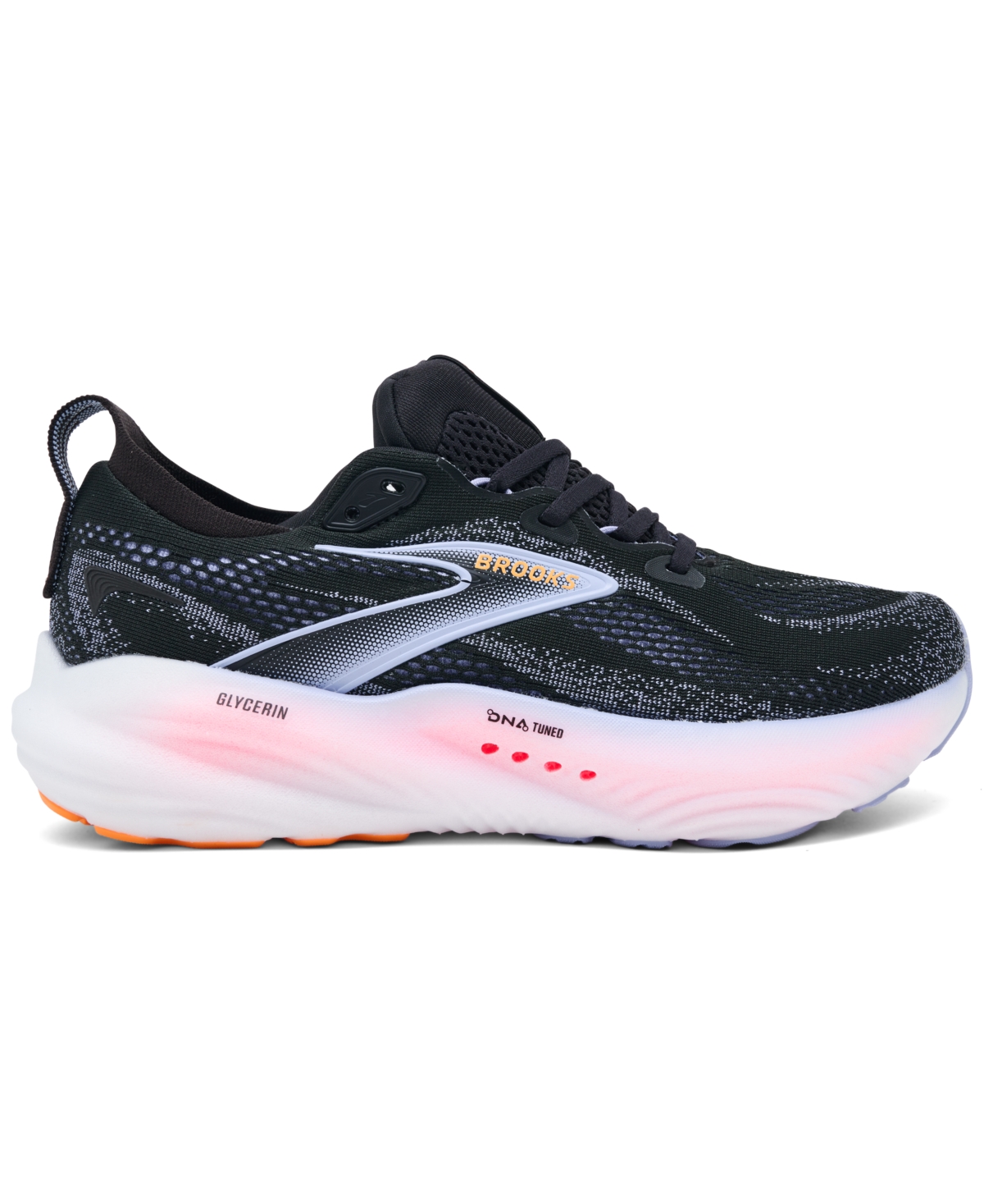 Brooks Women's Glycerin 22 Running Sneakers From Finish Line In Black