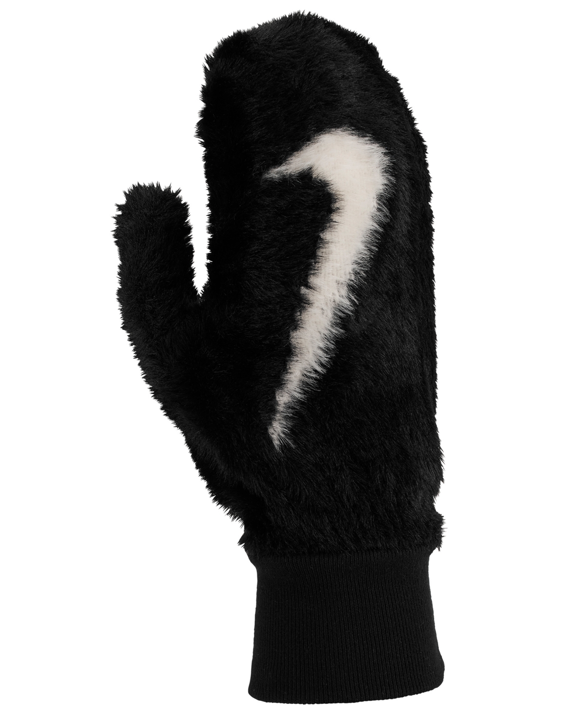Nike Men's Plush Embroidered Logo Mittens