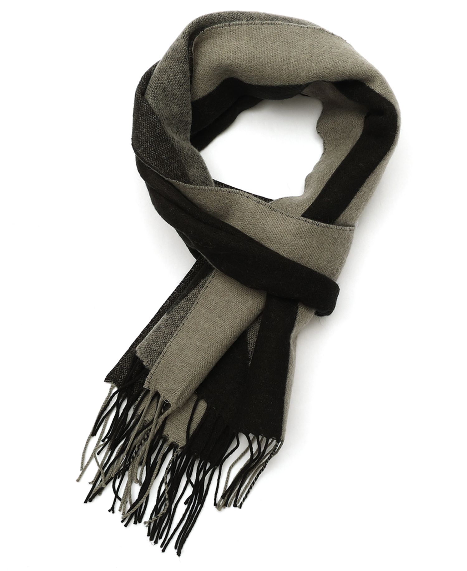 Men's Side Stripe Yarn Dye Scarf