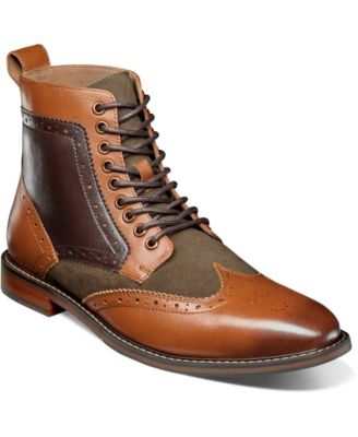 Stacy Adams - Men's Finnegan Wingtip Lace Boots