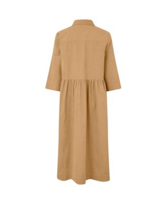 Women's MaNynisla 3/4 Sleeve Midi Dress