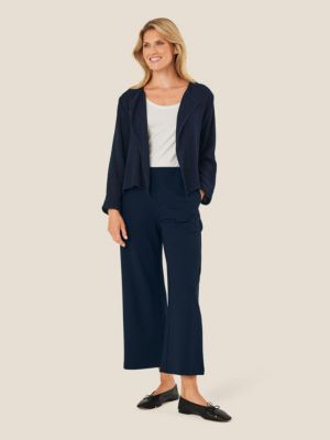 Women's Majulitta Open-Front Boucle Jacket