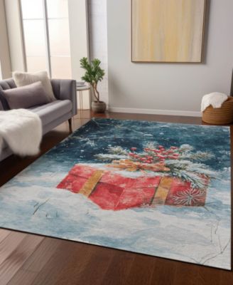 Holiday Washable Indoor/Outdoor ACN1805 10'x14' Area Rug