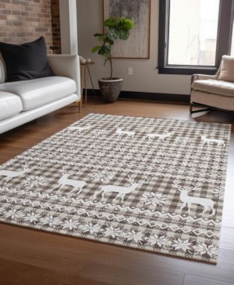 Holiday Washable Indoor/Outdoor ACN1820 10'x14' Area Rug