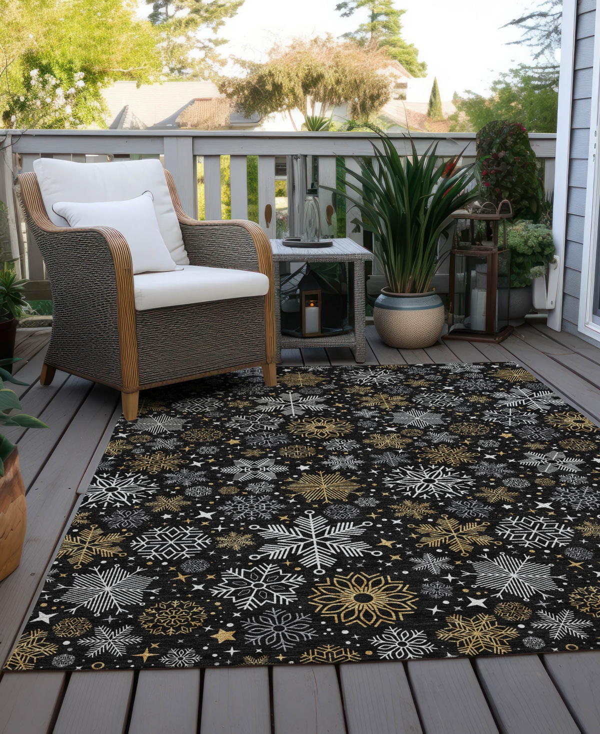 Addison Holiday Washable Indoor/Outdoor ACN1823 10'x14' Area Rug