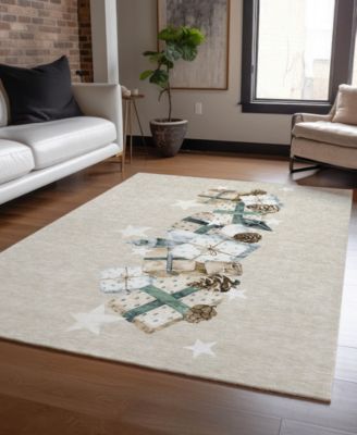 Holiday Washable Indoor/Outdoor ACN1825 10'x14' Area Rug