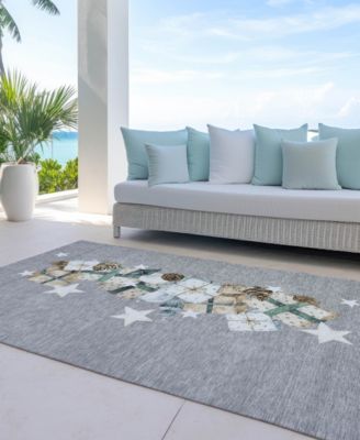 Holiday Washable Indoor/Outdoor ACN1825 10'x14' Area Rug