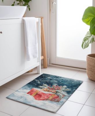 Holiday Washable Indoor/Outdoor ACN1805 1'8"x2'6" Area Rug