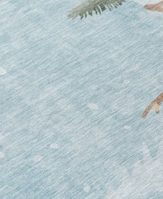 Holiday Washable Indoor/Outdoor ACN1821 1'8"x2'6" Area Rug