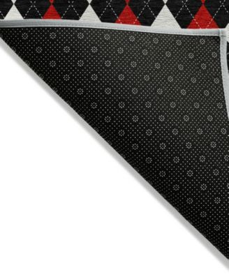 Holiday Washable Indoor/Outdoor ACN1812 2'3"x7'6" Runner Area Rug