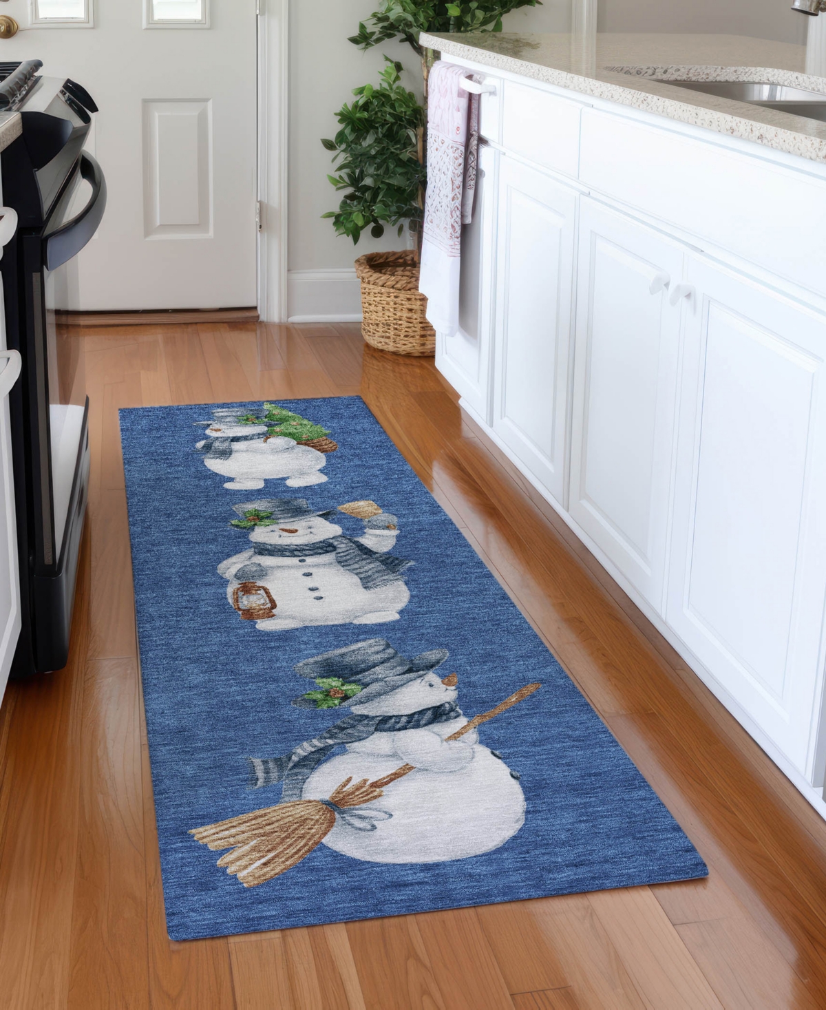 Addison Holiday Washable Indoor/Outdoor ACN1826 2'3"x7'6" Runner Area Rug