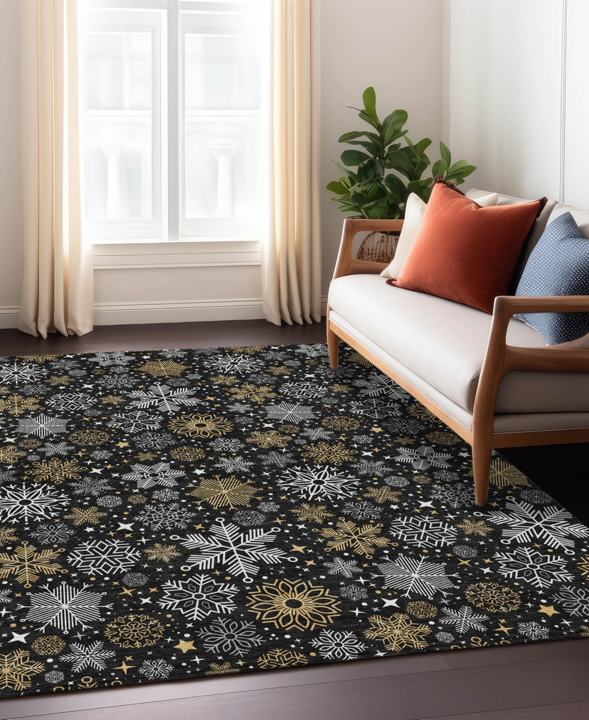 Addison Holiday Washable Indoor/Outdoor ACN1823 8'x10' Area Rug