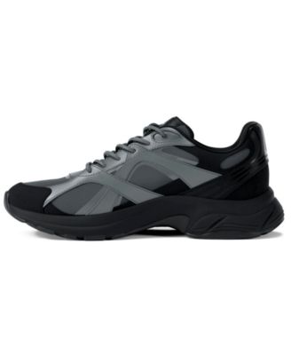 Men's Leo Mixed-Media Trainer Shoes