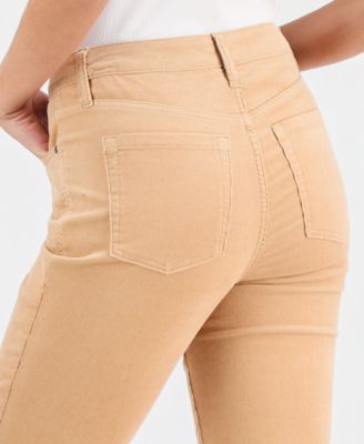 Women's High-Rise Straight Corduroy Jeans, Macy's Exclusive