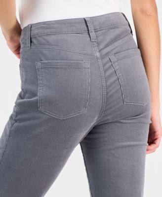 Women's High-Rise Straight Corduroy Jeans, Macy's Exclusive