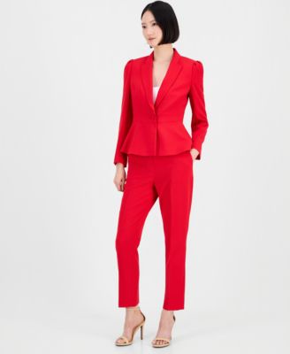 Belted Wrap Pant Suit Set